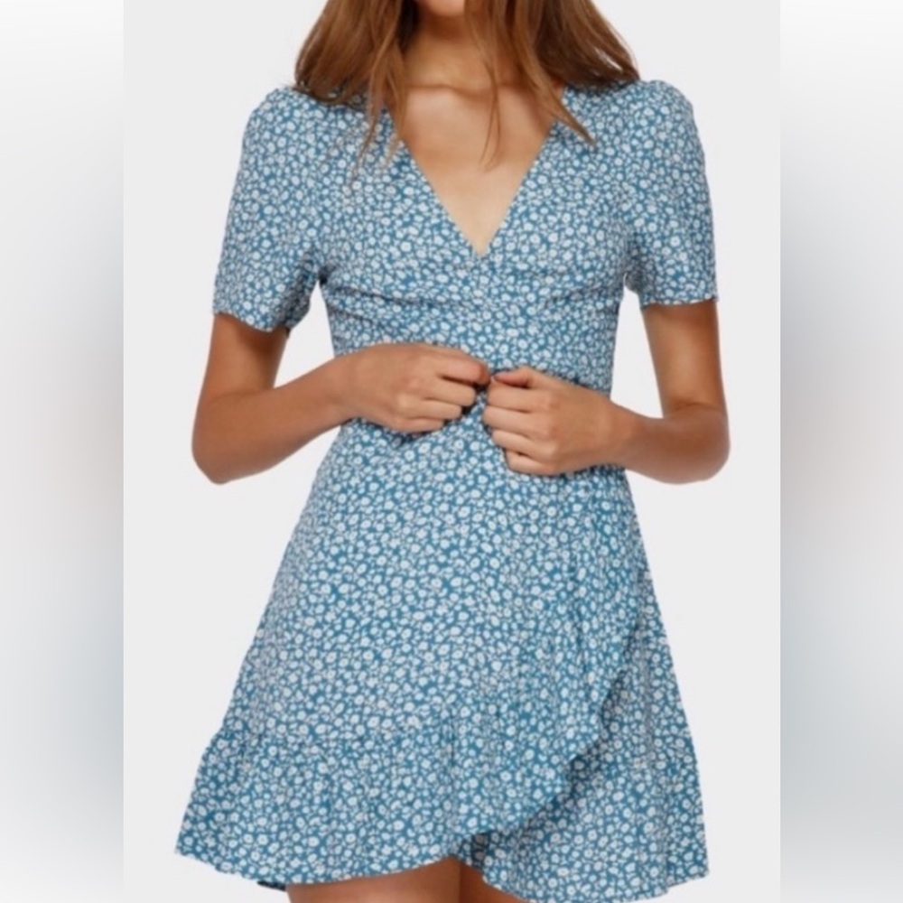 Billabong Florida Wrap Dress Size 10 Brand New